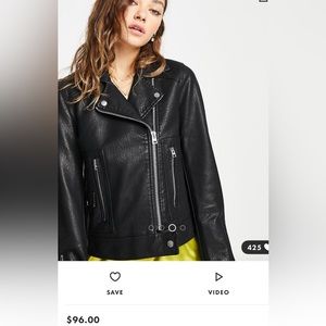Leather jacket